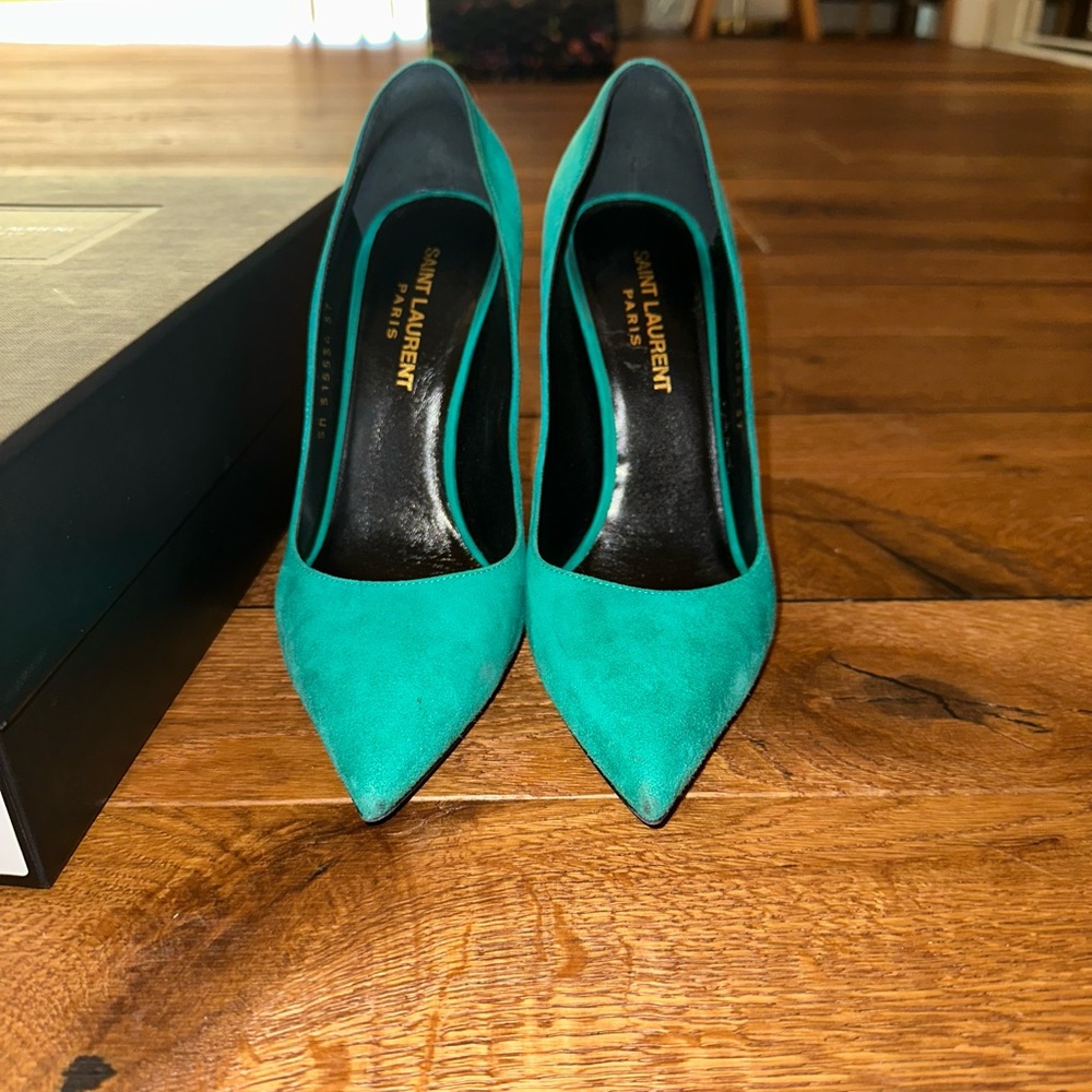 YSL Suede Heel - Picture 3 of 5